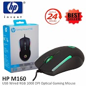 Chuột Chơi Game Hp M160 Dpi 1000 3D Có Đèn Led Nền