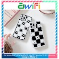 Ốp Lưng Iphone Trong Lượn Sóng Hoa Caro 6/6Plus/6Splus/7/7Plus/8/8Plus/Xs/11/12/13/Pro/Max/Plus/Promax - Awifi G1 - 3