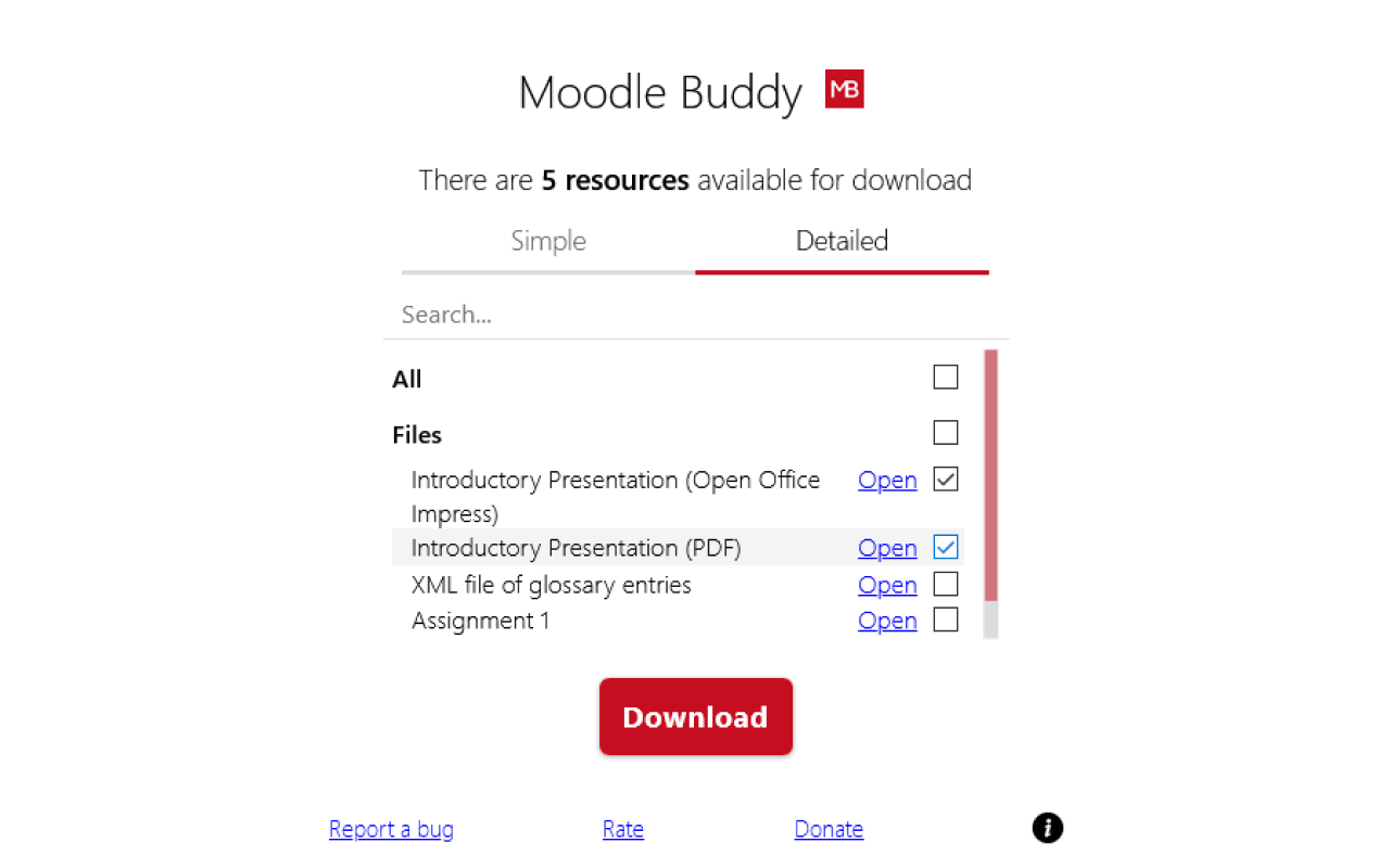 Moodle Buddy Preview image 2