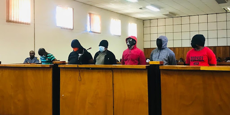 Six of the seven men who include three police officers accused of a cash-in-transit heist for coins worth R2,500 have each been granted R5,000 bail.