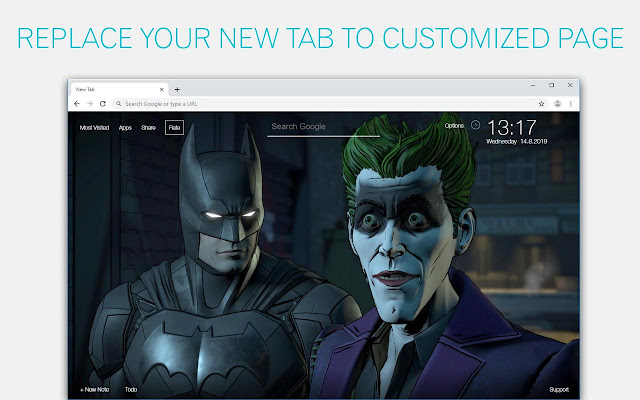 The Batman Wallpaper New Tab