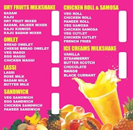 Smiley Juice Park menu 2