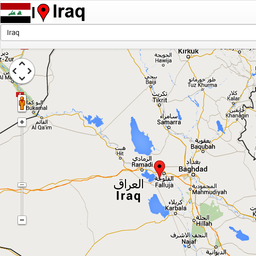 Iraq mapa