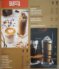 Barista Coffee menu 3