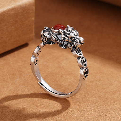 Title 3, Retro Plated S925 Sterling Silver Good Fortune ...