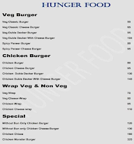 Hunger Food menu 2