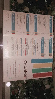 O-Cakes menu 1