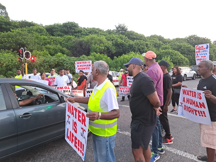 Residents blockaded entry and exit points along the Phoenix highway on Monday in protest over service delivery failures.