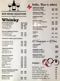 Lancer Cocktail Lounge menu 2