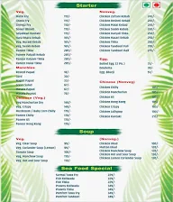 The Palms Hotel And Restaurant menu 1