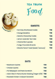 Tea Trunk menu 2