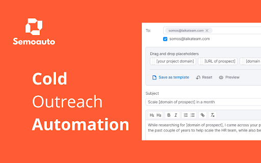 Semoauto: Semrush Outreach Automation