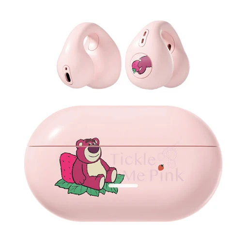 Tai nghe Bluetooth Disney QS30 - Pink