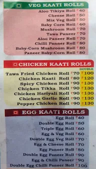 Rolls kitchen menu 1