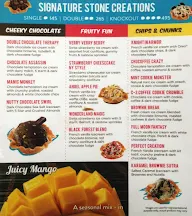 Hokey Pokey menu 1