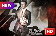 David Beckham New Tab HD Football Themes small promo image