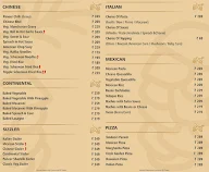 The Pinevinta Hotel menu 2