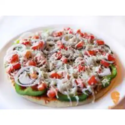 Cheese Onion Capsicum Pizza