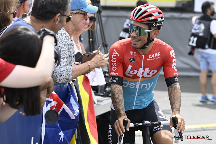 Geen nieuwe ereplaats voor Caleb Ewan in de Tour de France: "Daar was mijn sprint al afgelopen"