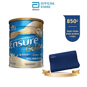 [Tặng Gối Cao Su Non] Sữa Bột Ensure Ít Ngọt 850 Gram/Lon