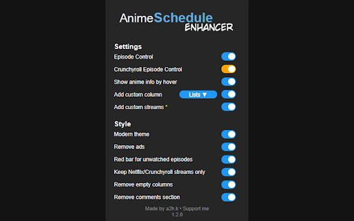 AnimeSchedule Enhancer