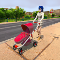 Icon Pregnant Mom Twins Life Sim 3D