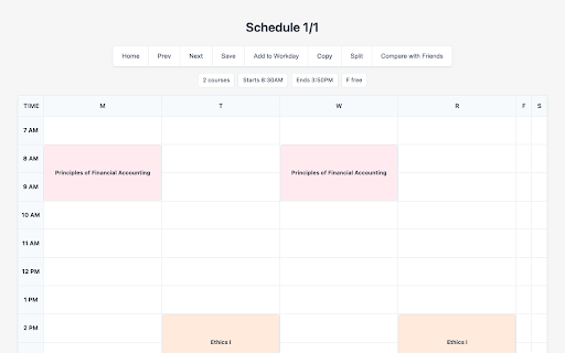 BearPlans Workday Importer screenshot 1