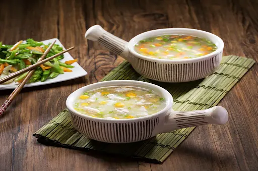 Sweet Corn Chicken Soup