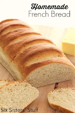 Easy Homemade French Bread Recipe was pinched from <a href="http://www.sixsistersstuff.com/2014/10/easy-homemade-french-bread-recipe.html" target="_blank">www.sixsistersstuff.com.</a>