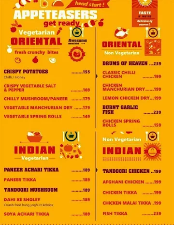 QD's Restaurant menu 