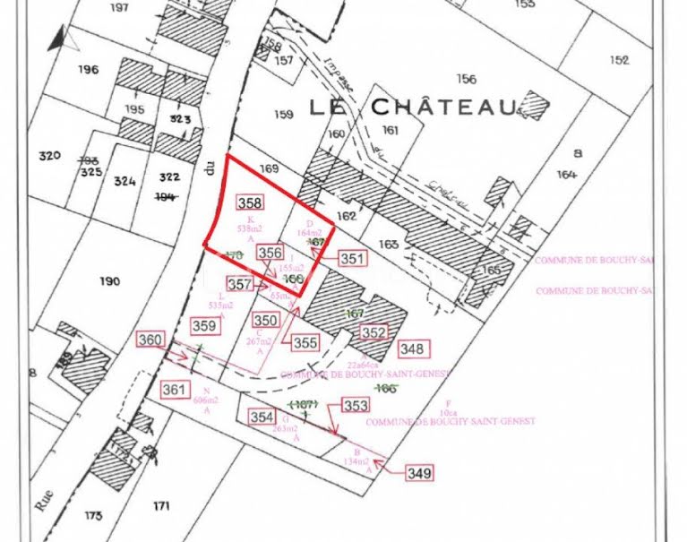 Vente terrain  867 m² à Villiers-Saint-Georges (77560), 31 250 €