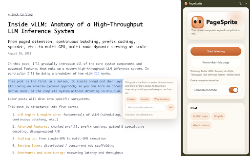 PageSprite screenshot 2