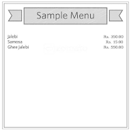 Jodhpur Jalebi Samosa menu 1