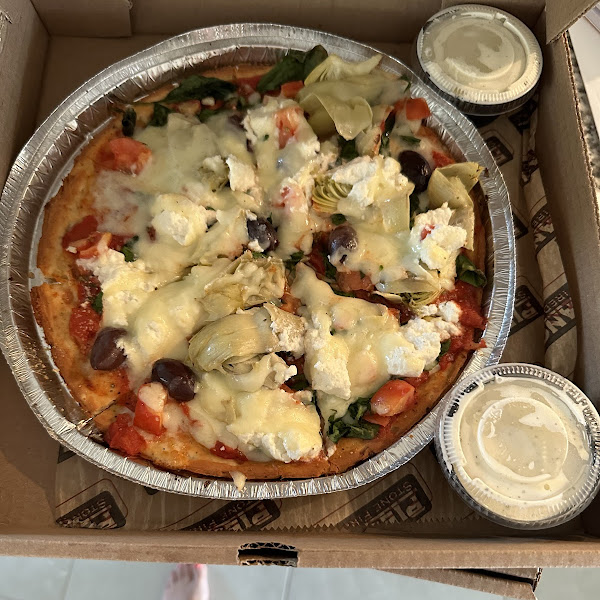 Gluten-Free Pizza at Piesano's Stone Fired Pizza