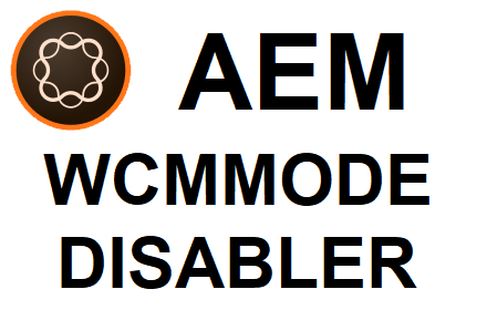 AEM Wcmmode Disabler Preview image 0