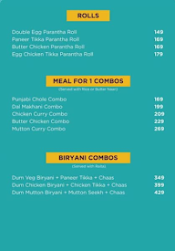 Street Foods by Punjab Grill menu 7