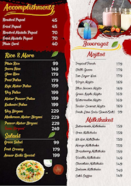 Amaar Kashi menu 5