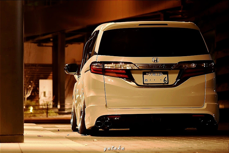 オデッセイの8度の美学・RC camber union・next innovation・洗車グッズ・来年もよろしくお願いしますに関するカスタム事例の投稿画像1枚目