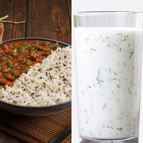 Classic Rajma Chawal+ Classic Masala Chaas