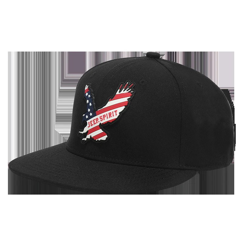 Casquette de baseball à visière plate pour homme, quatre saisons, protection solaire et style décontracté, confortable et polyvalente.