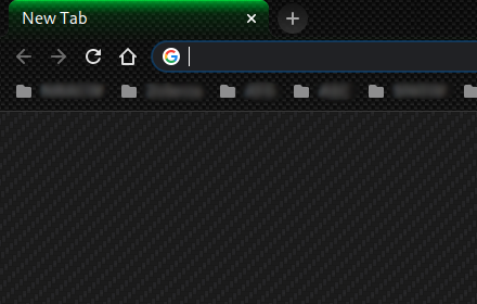 Dark Carbon Fiber chrome extension