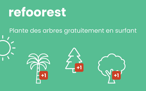 refoorest : planter des arbres - gratuit