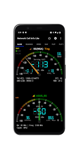 Network Cell Info Lite & Wifi screenshot #0