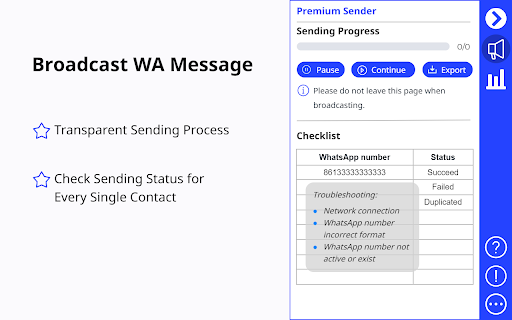 Premium Sender Free Extension Preview 2