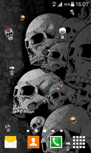 Skull Live Wallpaper