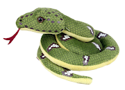 A five-year-old boy and his family were told by OR Tambo International Airport security that he could not carry this toy snake as hand luggage.