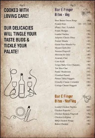 Gosssip Pub & Grub menu 2