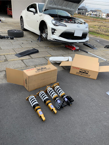 86 Zn6のdiy 車高調取付 Hks Kouki86 モデリスタに関するカスタム メンテナンスの投稿画像 車のカスタム情報はcartune