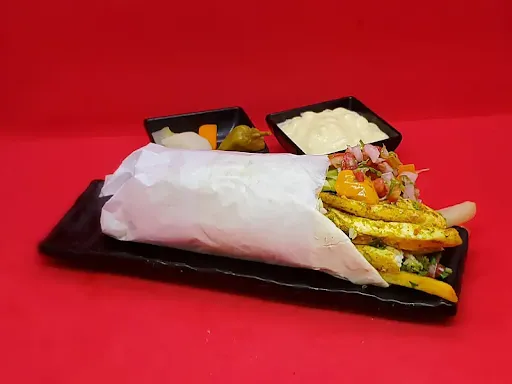 Mexican Taco Arabes Paneer Shawarma Wrap (15 Gm Protein)