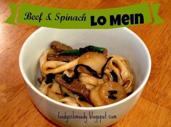 Beef & Spinach Lo Mein_image